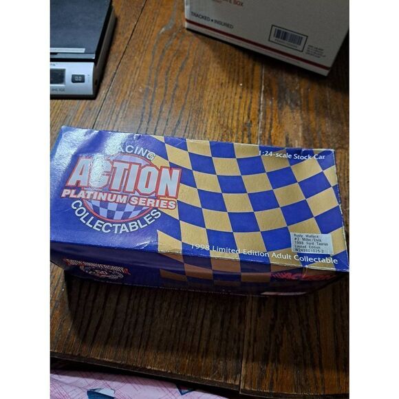 Vintage 98 Action Platinum Nascar 50th Rusty Wallace Elvis Miller Die Cast Car - Picture 8 of 9